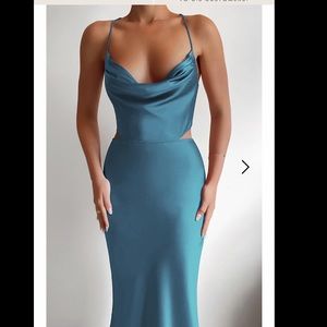 Runaway the Label - CHARIS SLIP DRESS - SLATE